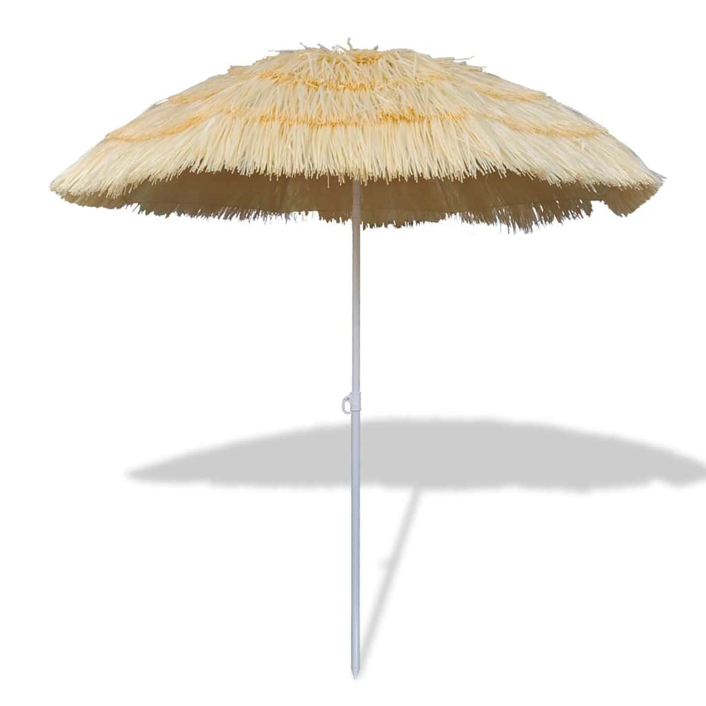 vidaXL Tilt Sombrilla de playa estilo Hawaii