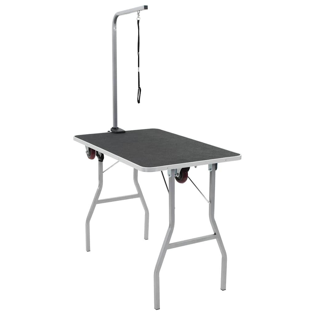 vidaXL Mesa de higiene para mascotas, portátil y con ruedas