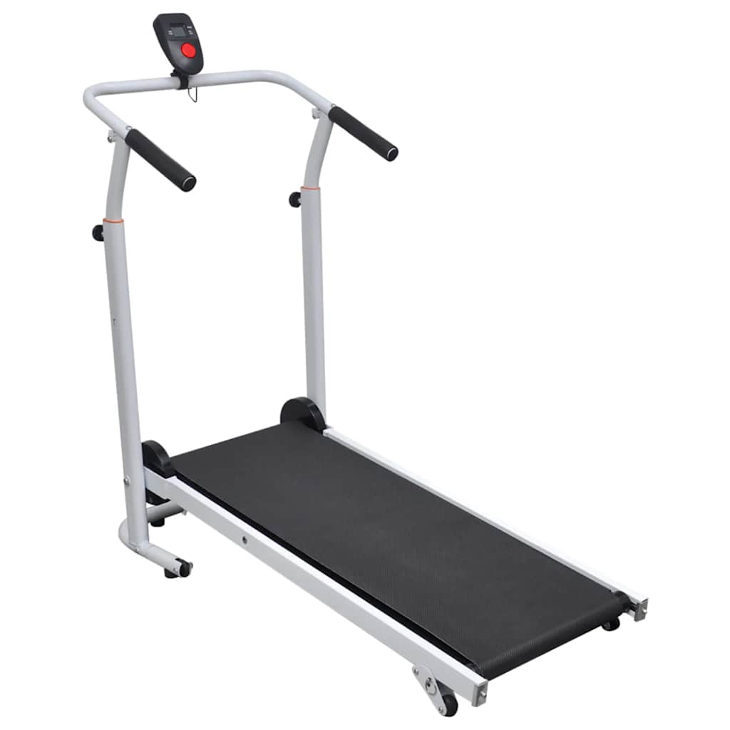 vidaXL Mini cinta andadora plegable negra 93x36 cm