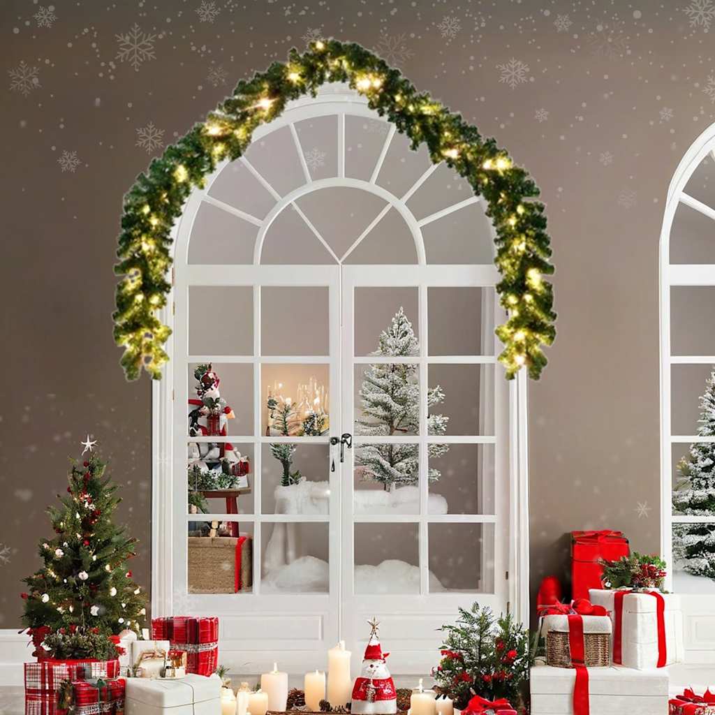 vidaXL Guirnalda de navidad con luces LED 20 m