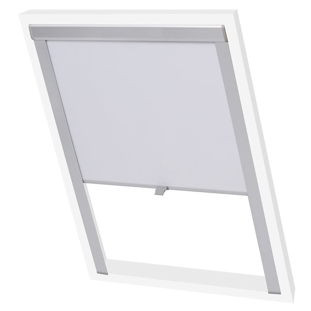 vidaXL Persiana opaca enrollable blanco M08/308 GGL y GGU