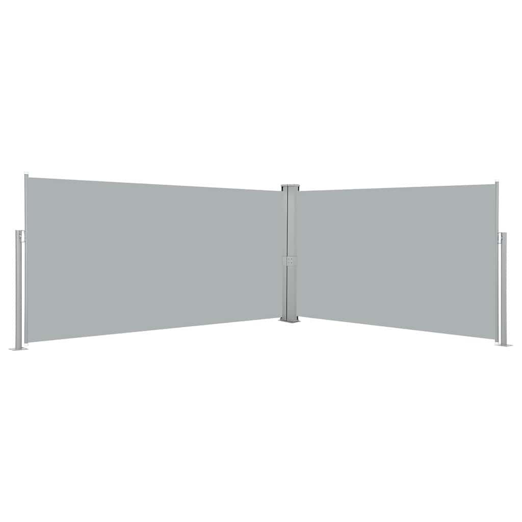 vidaXL Toldo Lateral Retráctil 160x600 cm Gris