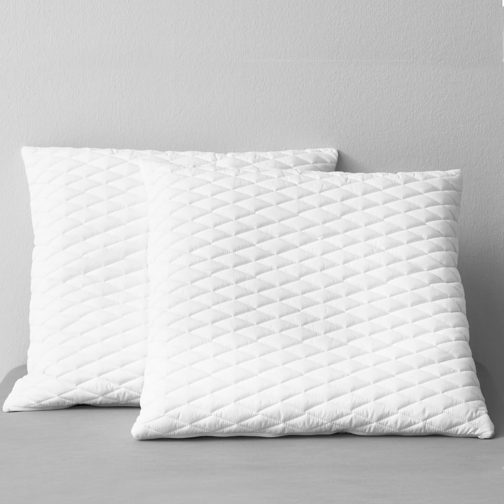 vidaXL Almohadas 2 unidades de espuma viscoelástica 70x60x14 cm