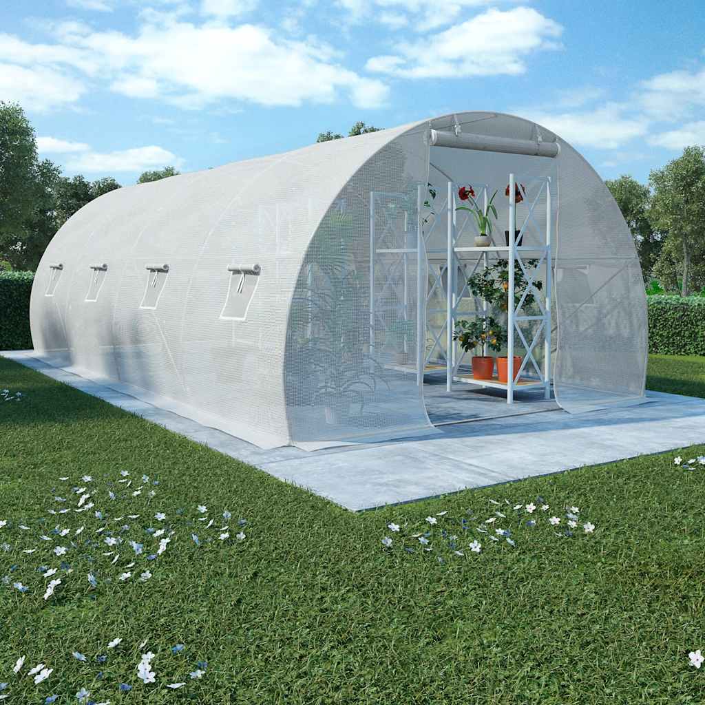 vidaXL Invernadero 18m² 600x300x200 cm