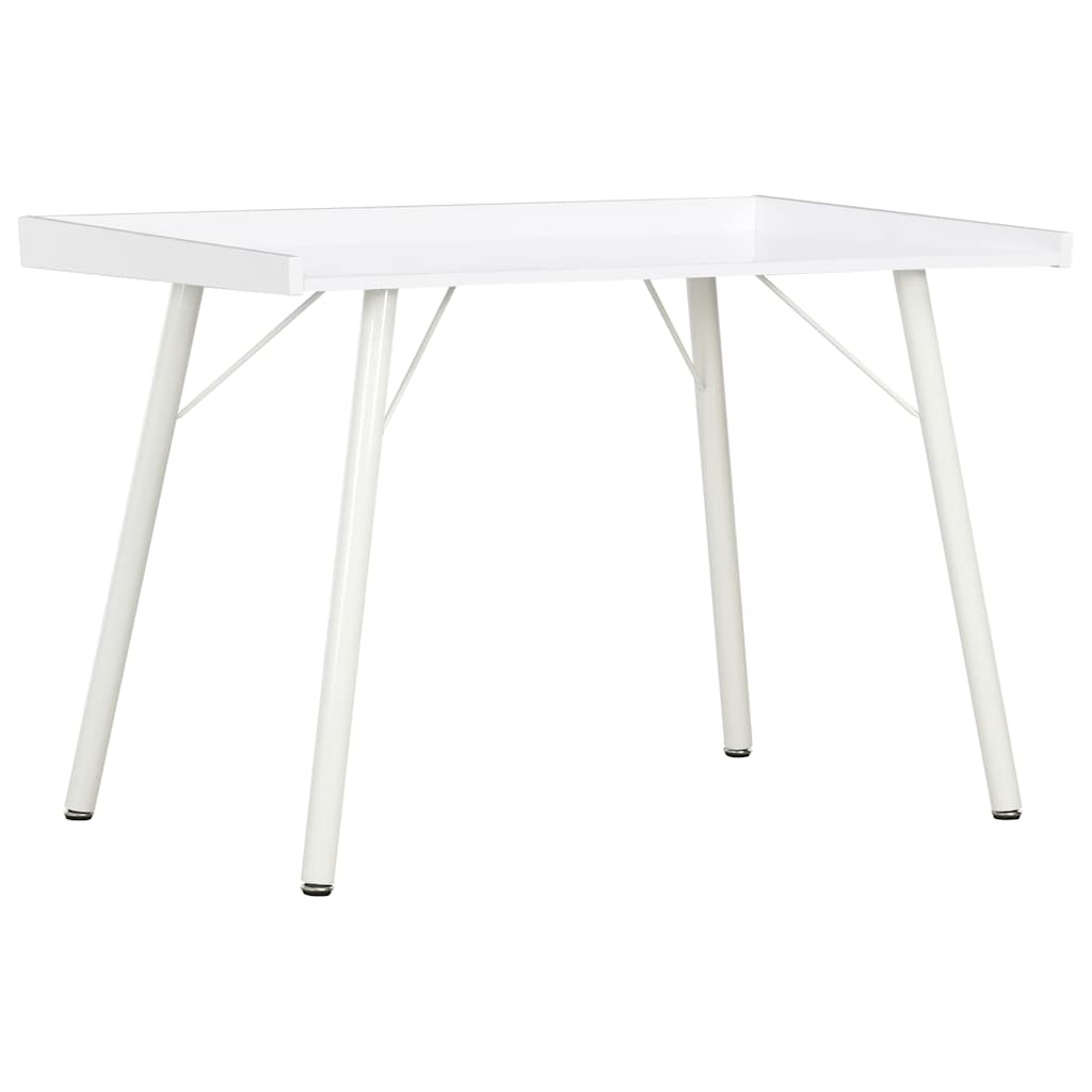 vidaXL Escritorio blanco 90x50x79 cm