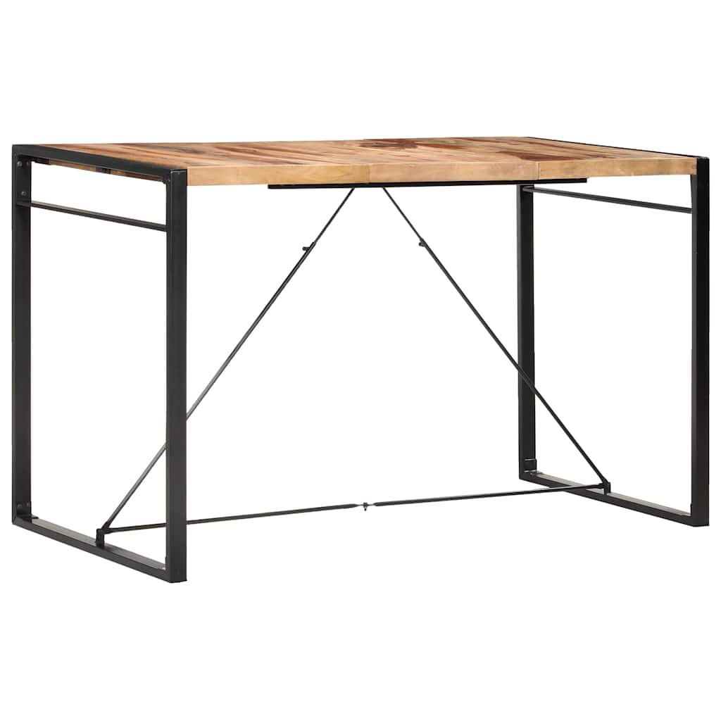 vidaXL Mesa de bar madera maciza de acacia 180x90x110 cm