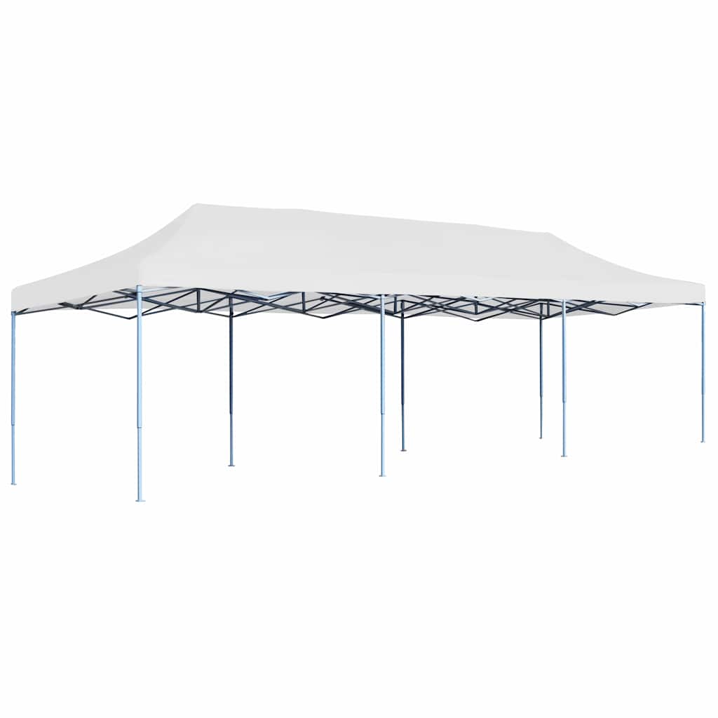 vidaXL Carpa para fiestas pop-up plegable blanco 3x9 m