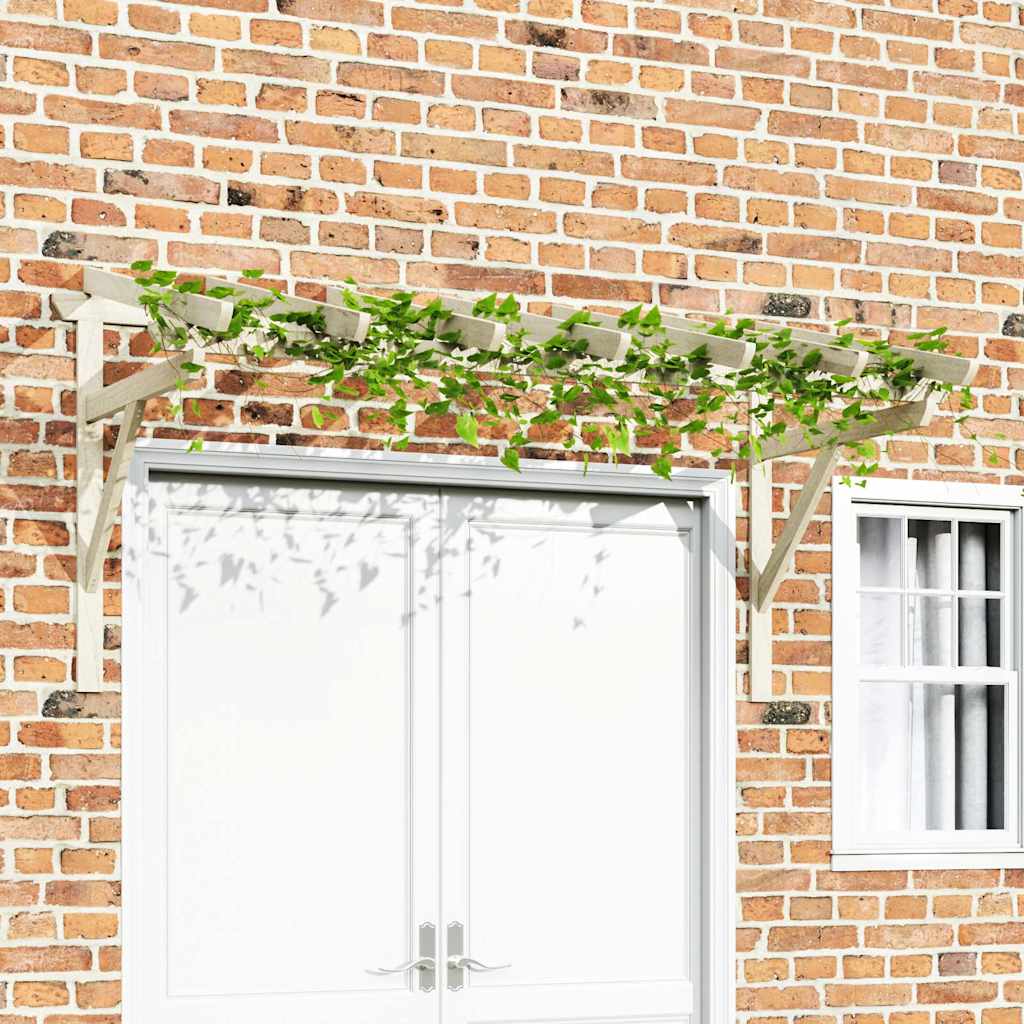 vidaXL Pérgola de puerta madera maciza de pino 200x100x100 cm