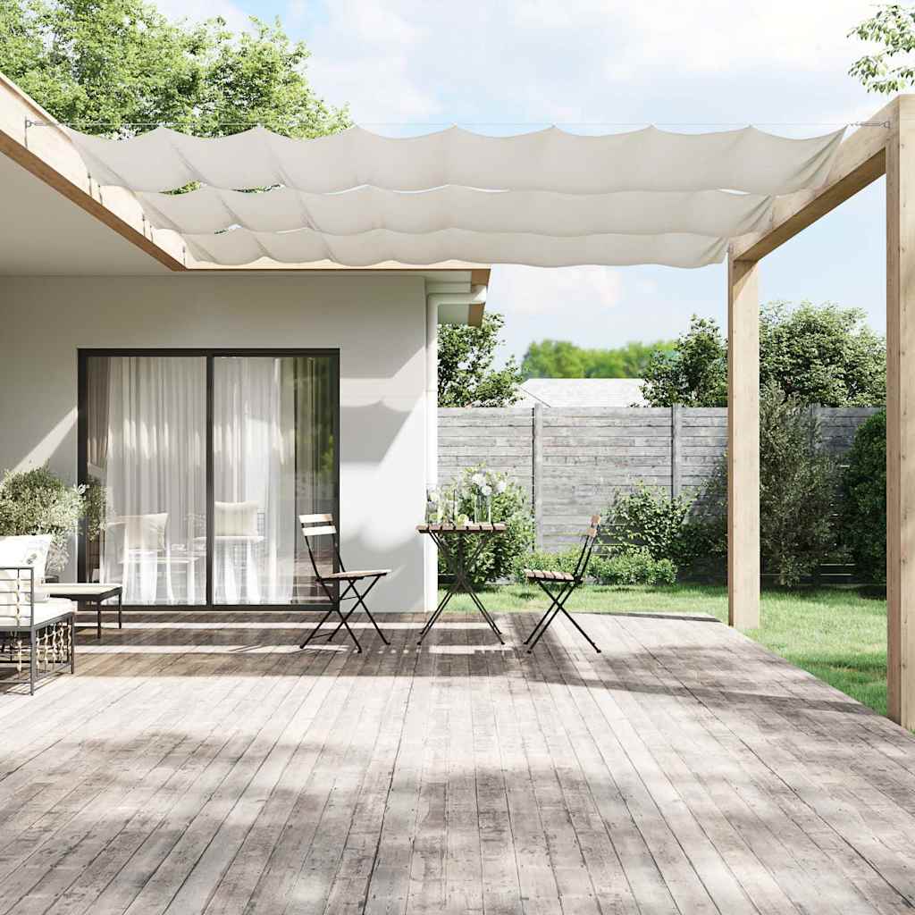 vidaXL Toldo vertical blanco 60x800 cm tela oxford