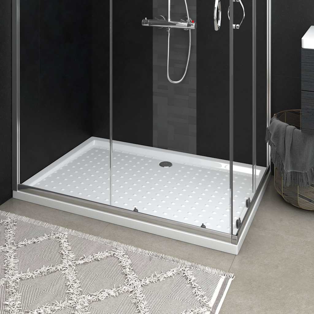 vidaXL Bandejas de ducha 80 x 120 x 4 cm ABS