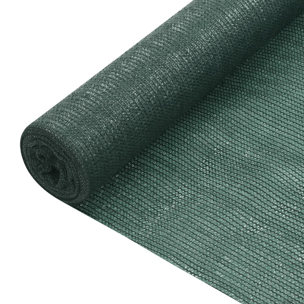 vidaXL Red de privacidad HDPE verde 1x50 m 75 g/m²