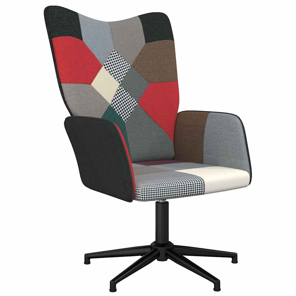 vidaXL Silla de relax de tela patchwork