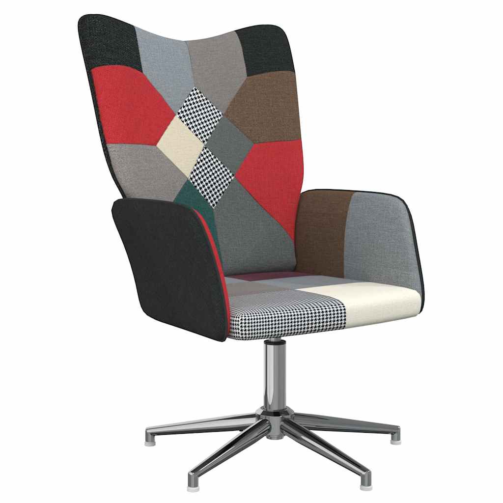 vidaXL Silla de relax de tela patchwork