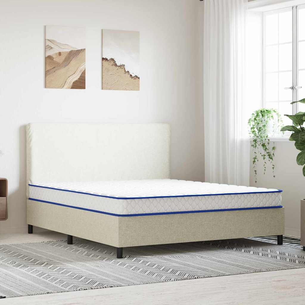 vidaXL Colchón Suave 200 x 160 x 17 cm Blanco