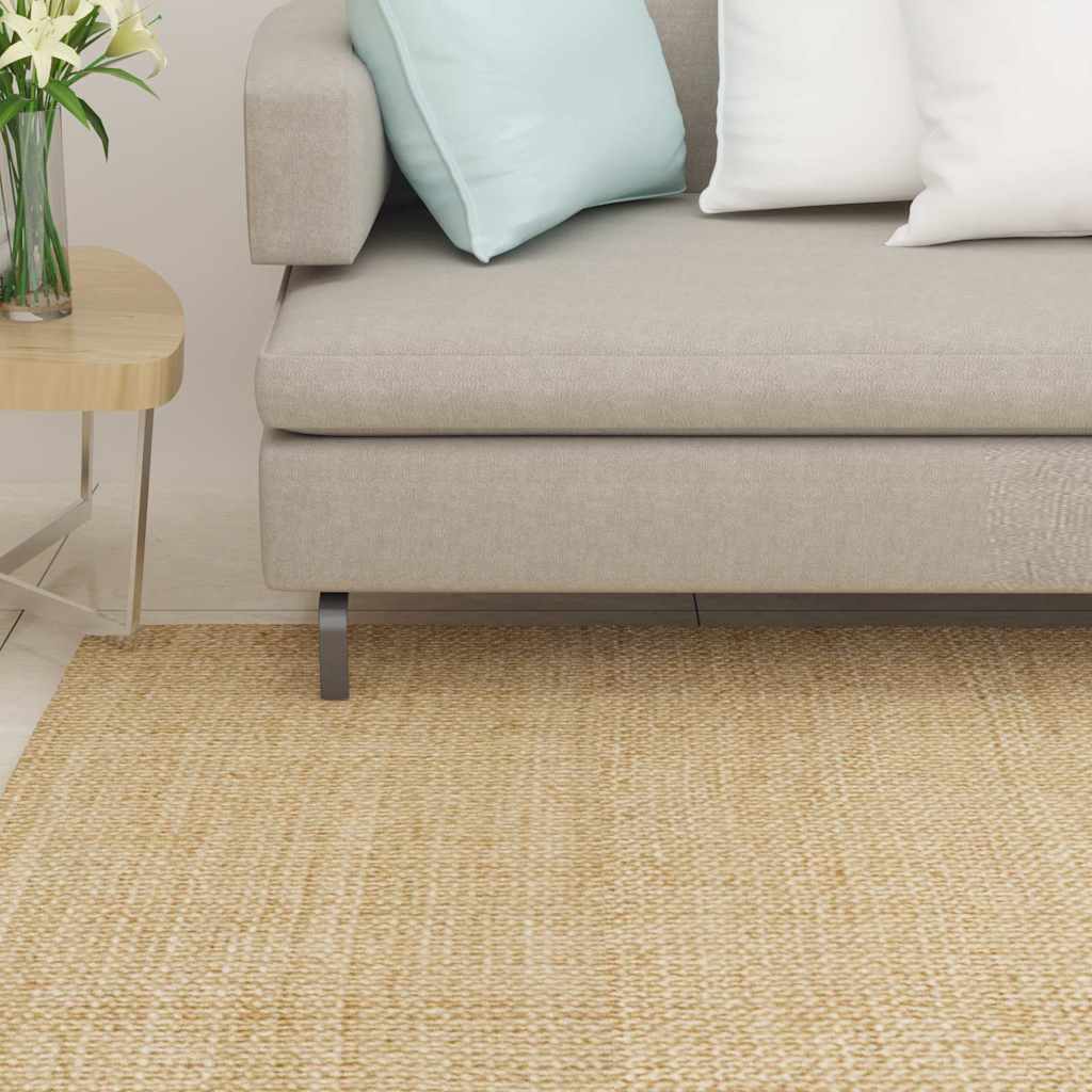 vidaXL Alfombra de sisal natural 80x200 cm
