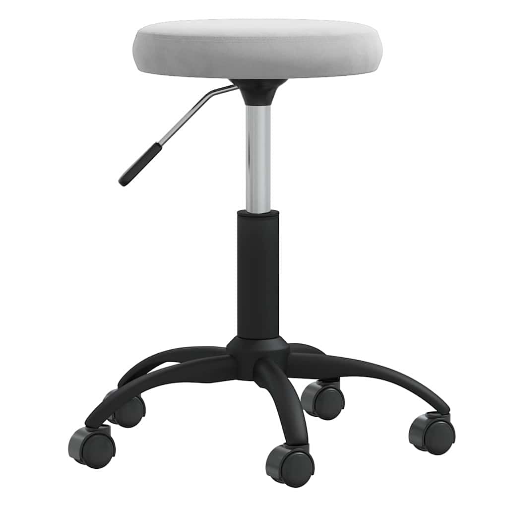 vidaXL Silla de comedor de terciopelo verde claro