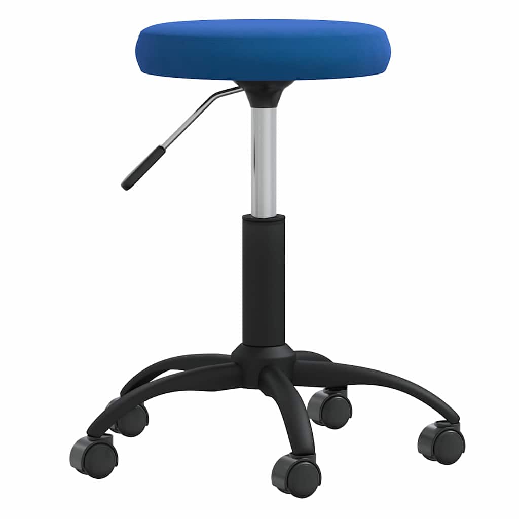 vidaXL Silla de comedor de terciopelo azul