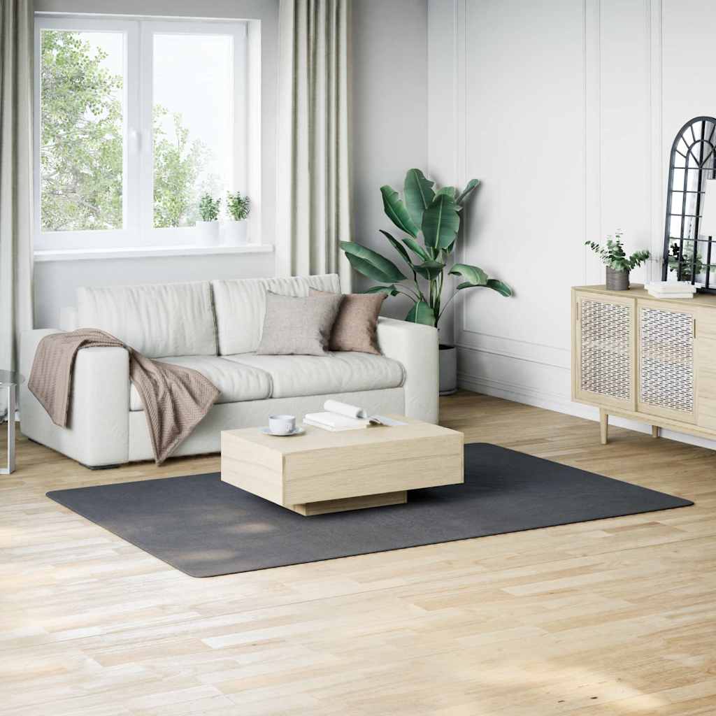 vidaXL Alfombra pelo corto blando suave lavable antracita 160x230 cm