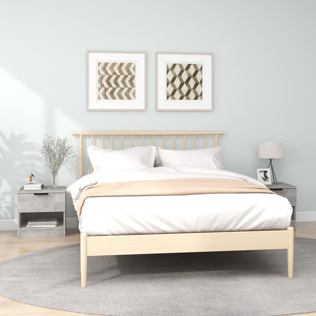 vidaXL Mesitas de noche 2 uds. 40 x 39 x 40cm Madera de ingeniería
