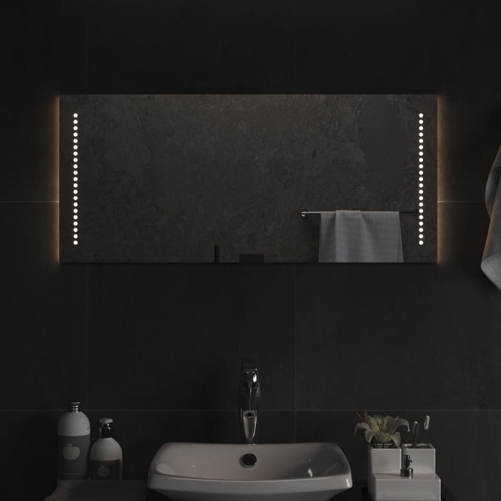 vidaXL Espejo de baño con LED 40x90 cm
