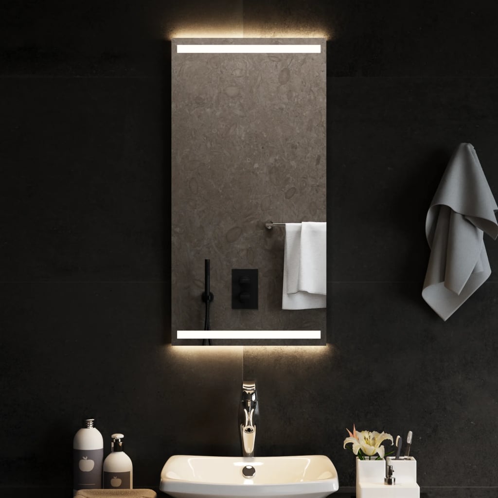 vidaXL Espejo de baño con LED 40x80 cm