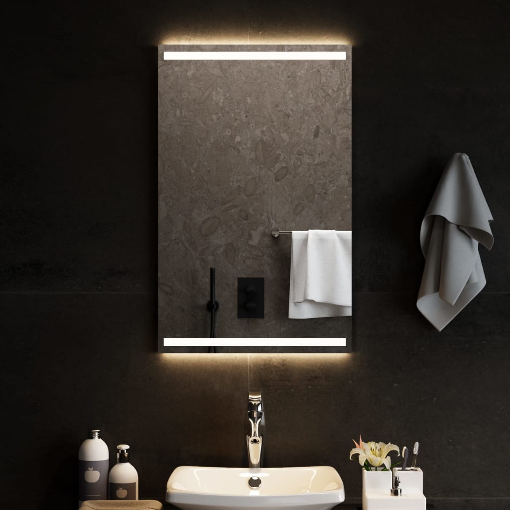vidaXL Espejo de baño con LED 50x80 cm