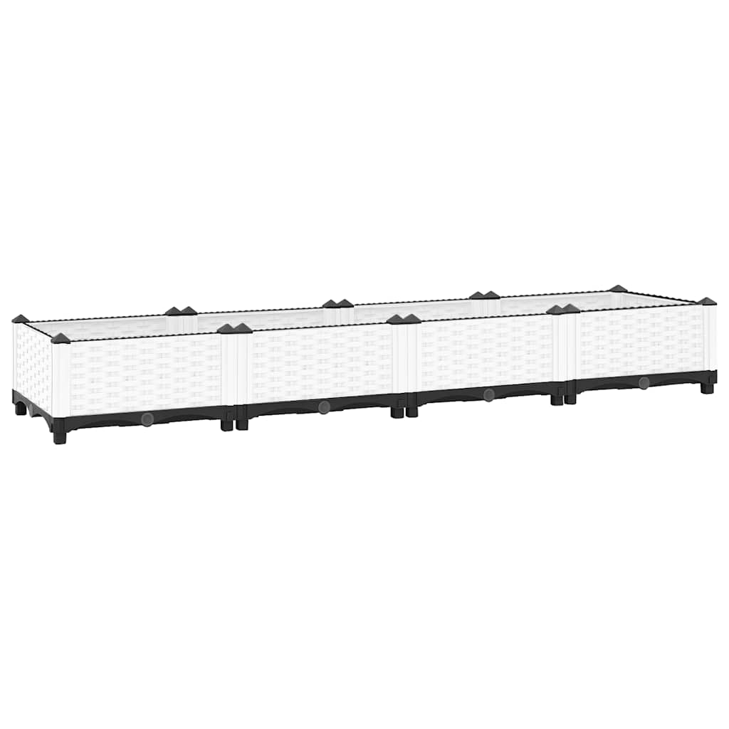 vidaXL Arriate polipropileno 160x40x23 cm