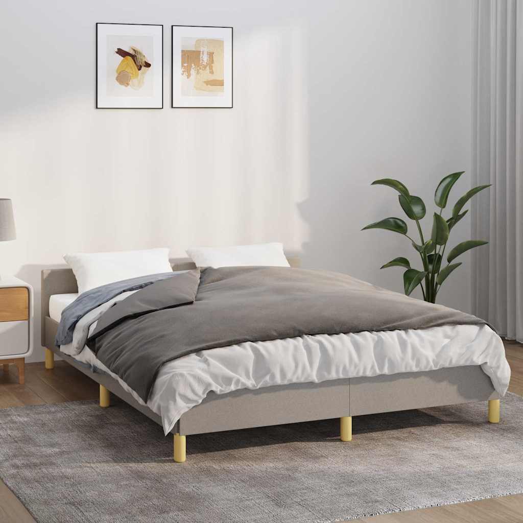 vidaXL Manta con peso con funda tela gris 122x183 cm 9 kg