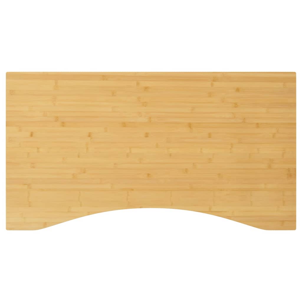 vidaXL Tablero de escritorio de bambú 100x60x2,5 cm