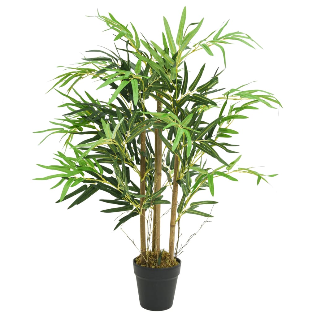 vidaXL Árbol de bambú artificial con 500 hojas verde 80 cm