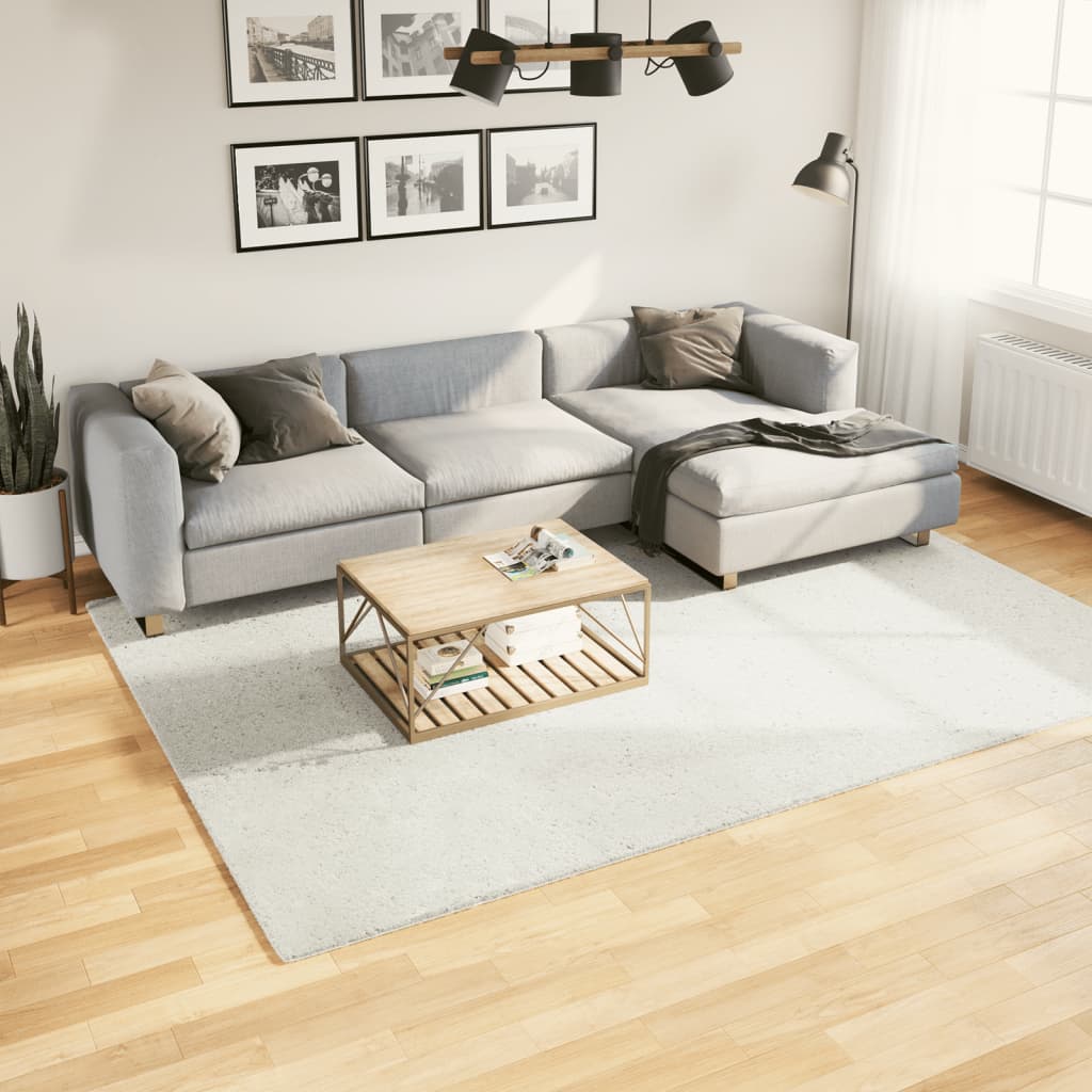 vidaXL Alfombra de pelo corto OVIEDO crema 200x280 cm