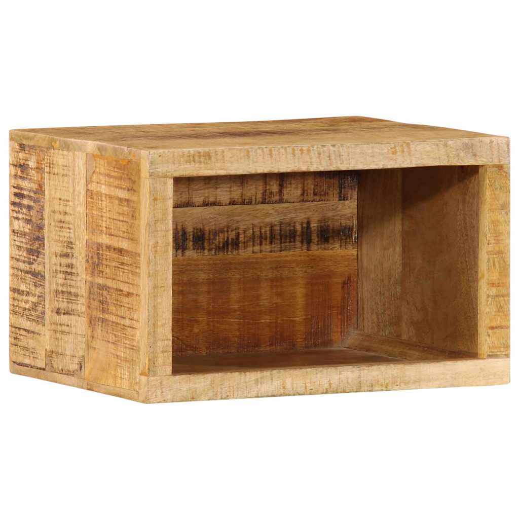 vidaXL Armario de Noche Marrón 40 x 30 x 25 cm Madera de mango maciza