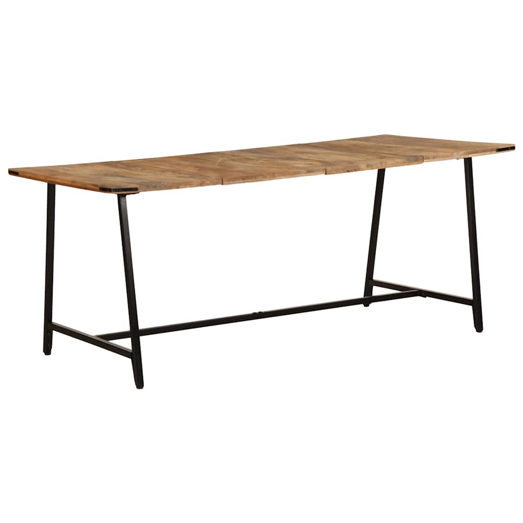 vidaXL Mesa de comedor madera maciza de mango 180x90x75 cm