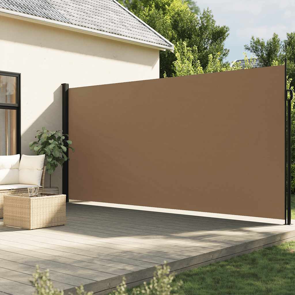 vidaXL Toldo lateral retráctil gris taupe 200x300 cm