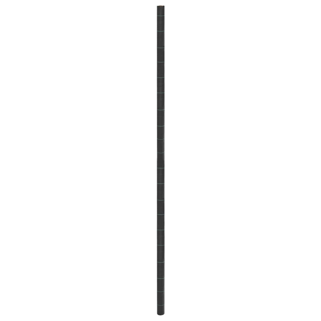 vidaXL Membrana para malezas PP negra 4x100 m