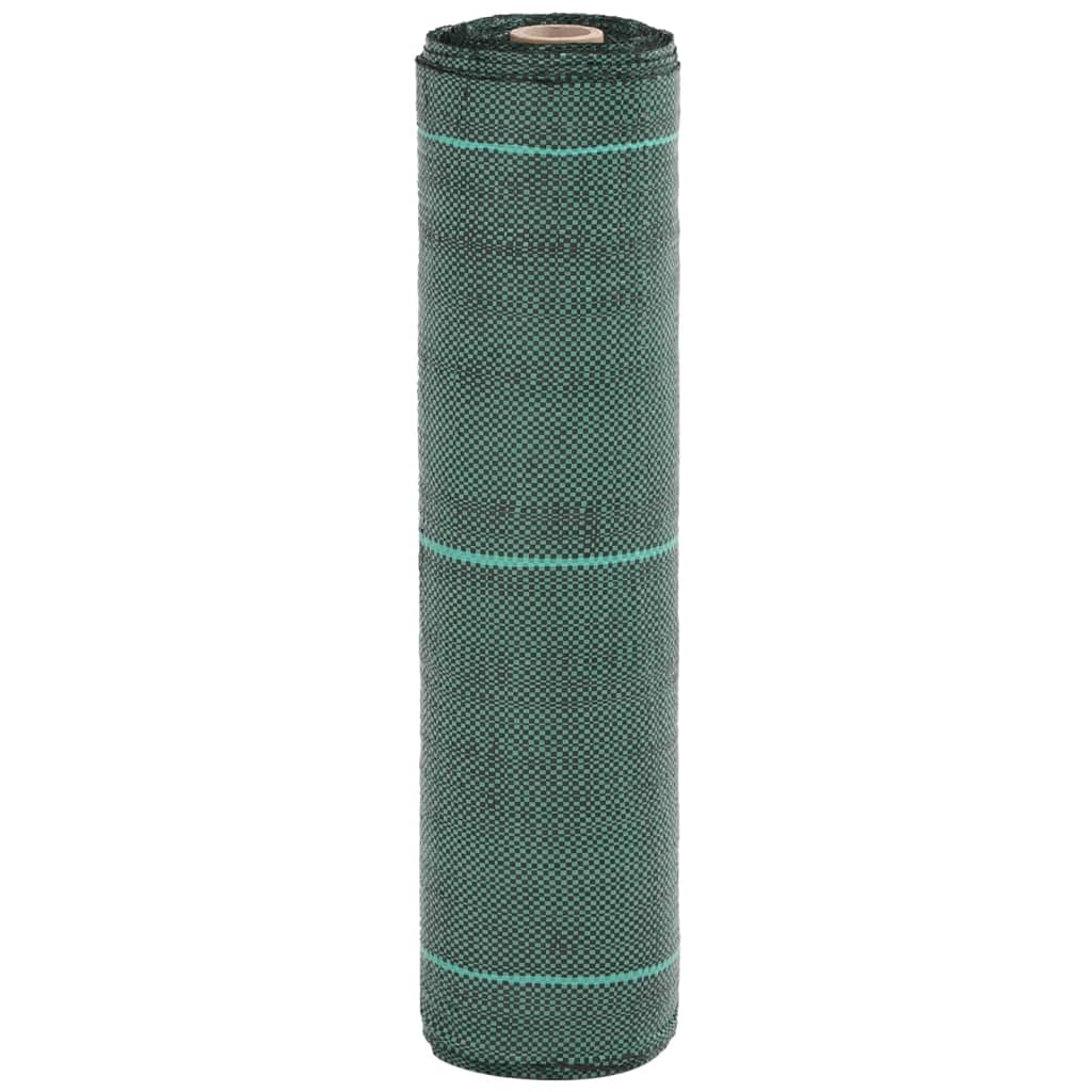 vidaXL Membrana de malezas PP verde 0,5x200 m