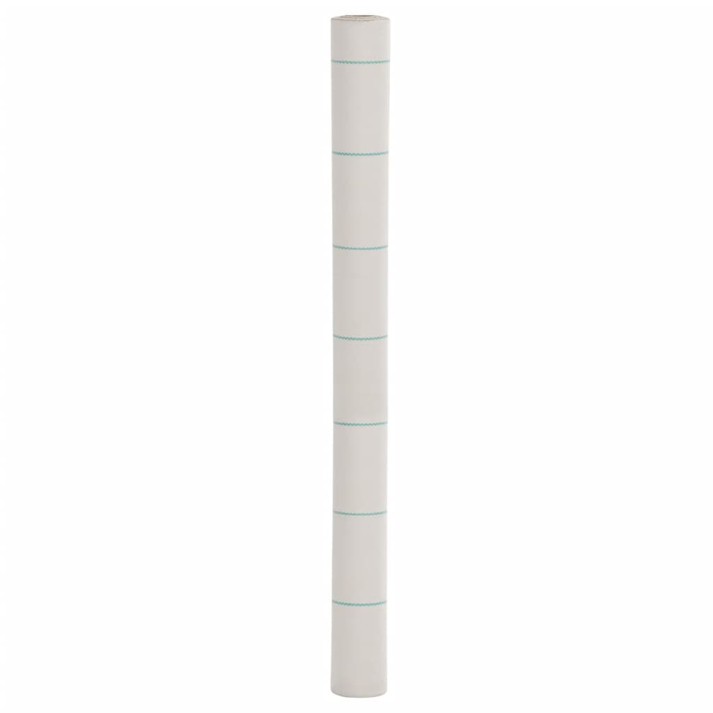vidaXL Membrana de malezas PP blanca 1,5x50 m