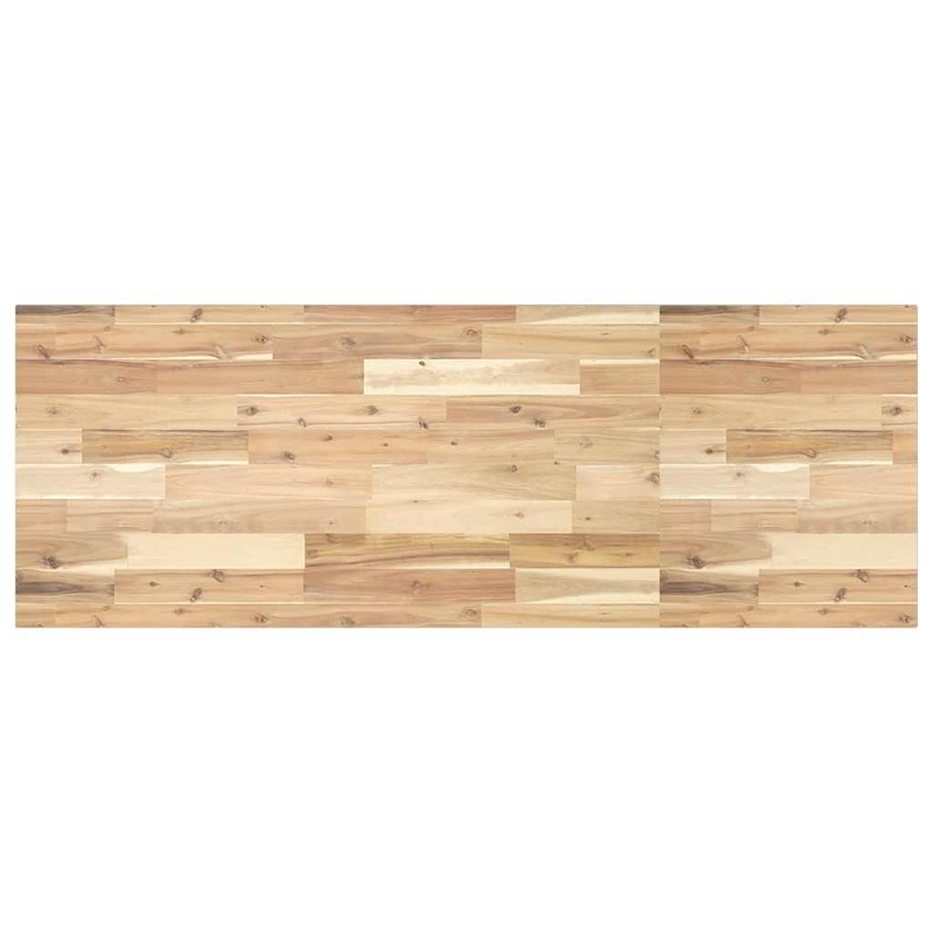 vidaXL Tablero escritorio madera maciza acacia sin tratar 160x50x2 cm
