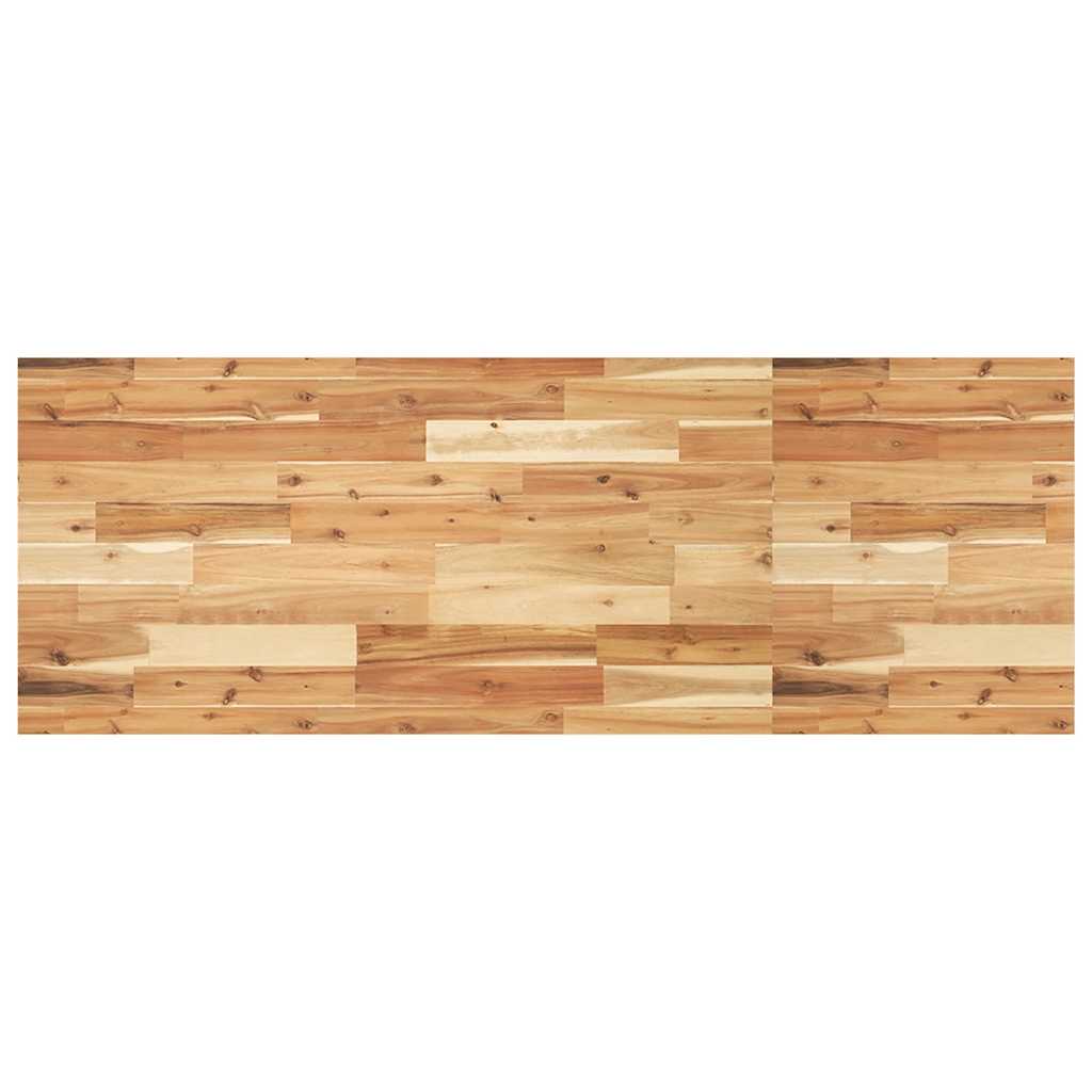 vidaXL Tablero escritorio madera maciza acacia sin tratar 140x50x2 cm