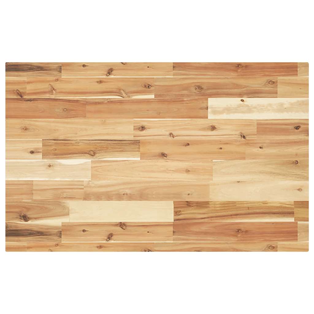 vidaXL Tablero escritorio madera maciza acacia sin tratar 120x50x4 cm