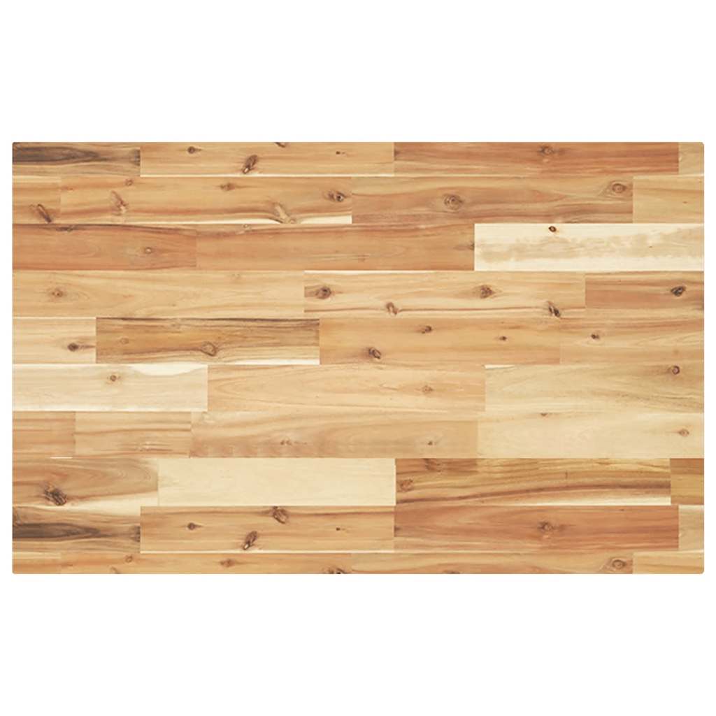 vidaXL Tablero escritorio madera maciza acacia sin tratar 160x50x4 cm