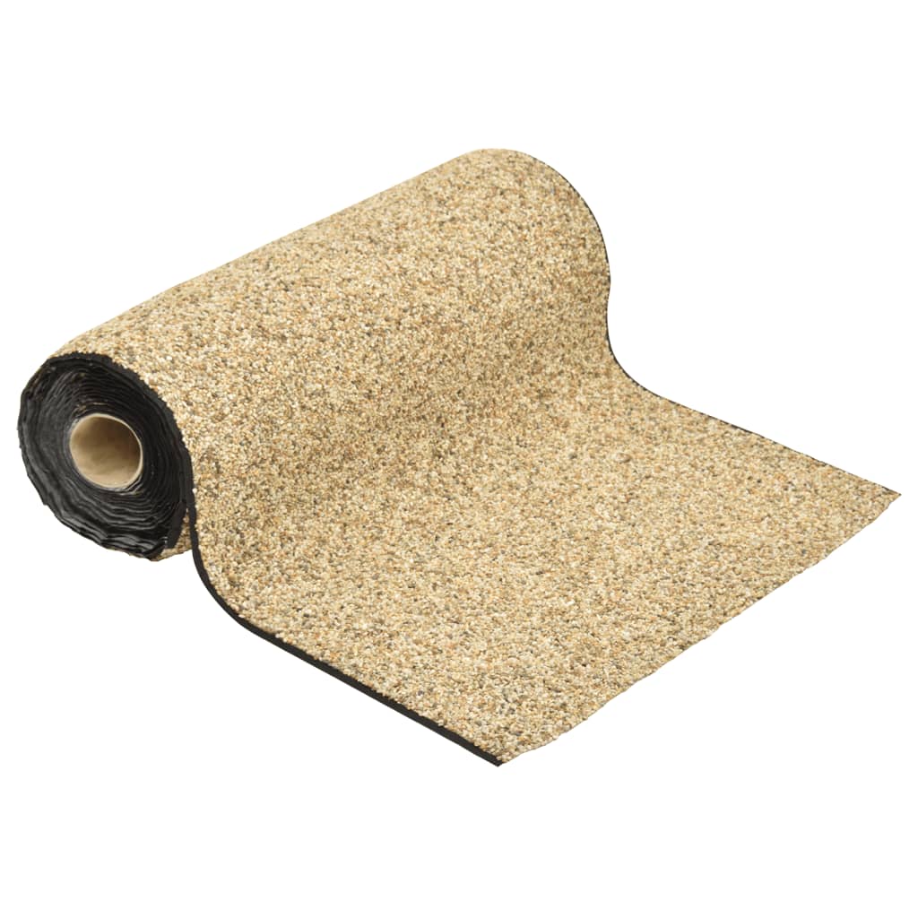 vidaXL Revestimiento de piedra color arena natural 1500x40 cm