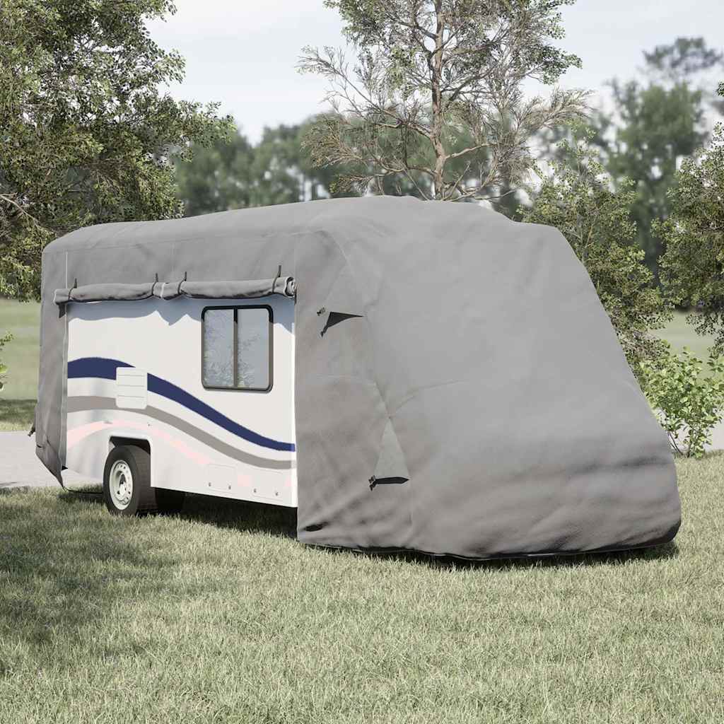vidaXL Fundas para autocaravanas tela no tejida gris 730x235x275 cm