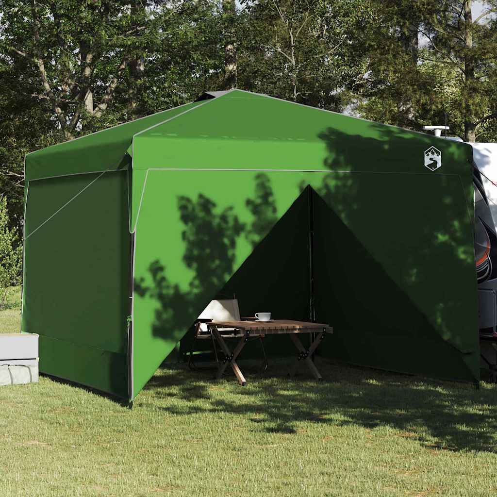 vidaXL Carpa Dosel 290 x 290 x 251 cm Verde Tela