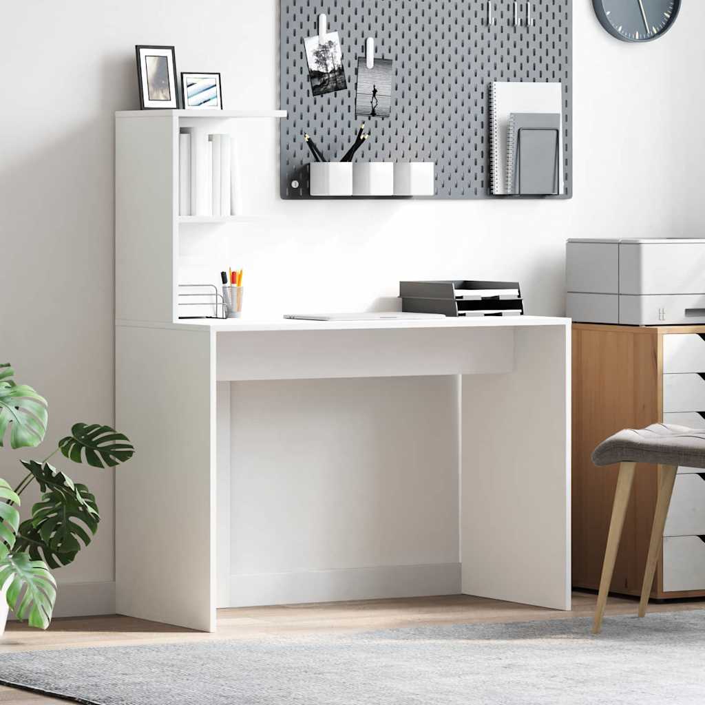 vidaXL Escritorio 102 x 50 x 124 cm Madera de ingeniería