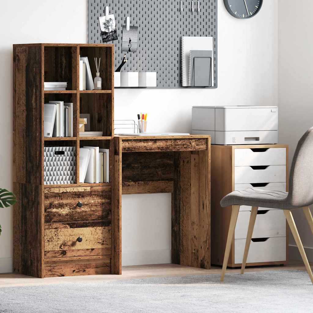 vidaXL Escritorio Madera vieja 60 x 40 x 76 cm