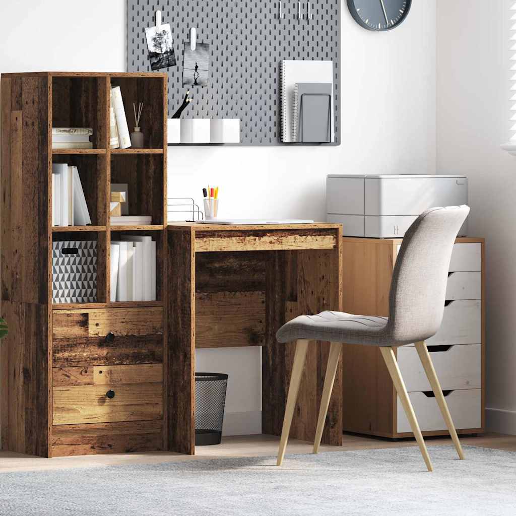 vidaXL Escritorio Madera vieja 60 x 50 x 76 cm