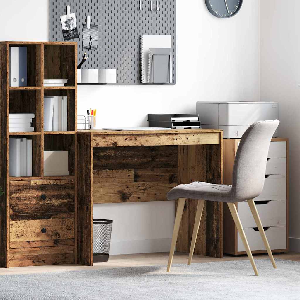 vidaXL Escritorio Madera vieja 90 x 50 x 76 cm