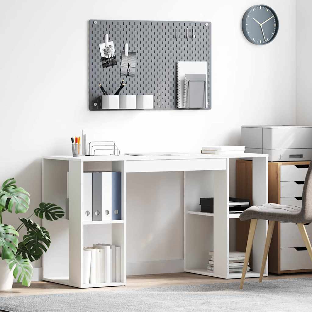 vidaXL Escritorio Madera de ingeniería 130 x 50.5 x 75 cm