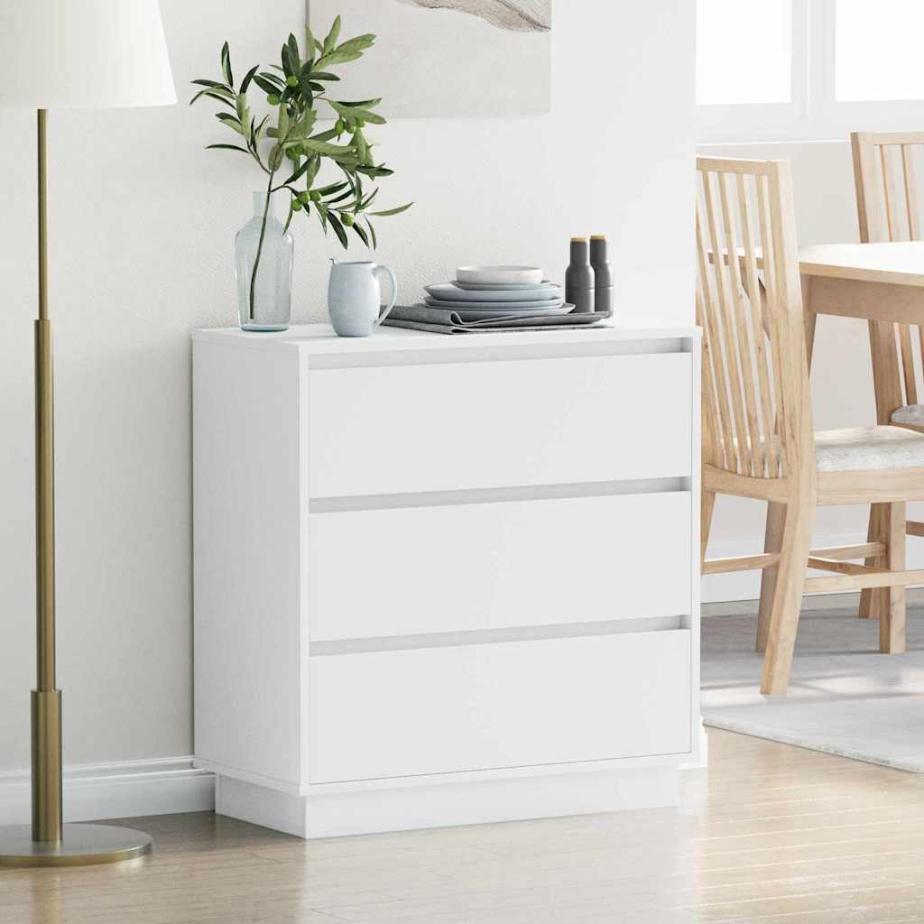 vidaXL Armario de Noche 71 x 34,5 x 75 cm Madera de ingeniería